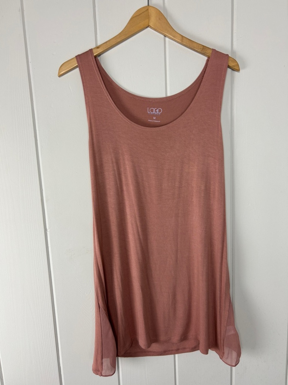 LOGO Lori Goldstein Tank Top Lot Size Medium Boho Layered Tunic Bundle - Picture 4 of 8